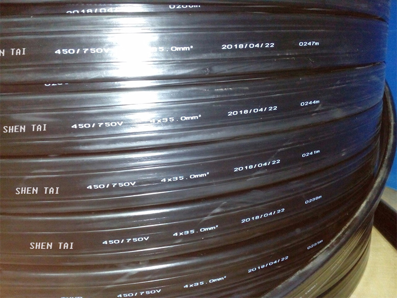 Dây cáp điện dẹt chuyên dùng cho cẩu trục